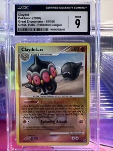 2008 Claydol Pokémon Great Encounters Cross Holo -Pokemon League CGC 9 - Bild 1 von 1