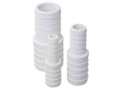 TRUDESIGN TD-Schlauch Reduzierstück 19/13 - 38/32mm Farbe weiß Schlauchverbinder