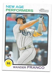 Heritage Wander Franco 2022 New Age Performers - Tampa Bay Rays - #nap-1 - Imagen 1 de 1