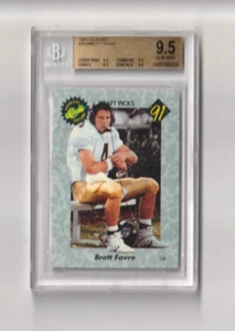 Brett Favre 1991 Classic #30 Draft Picks Premier Edition Rookie RC Beckett 9.5 - Picture 1 of 2