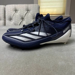Adidas Adizero Electric 'Team Navy White' Football Cleats Men's Size 13.5 - Picture 1 of 8