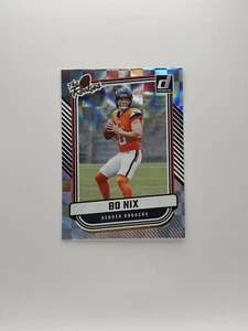 Bo Nix 2024 Panini Donruss Football - The Rookies #TR-38 - Denver Broncos RC - Bild 1 von 2