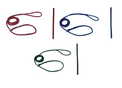 Canil de cachorro deslizamento chumbo pacotes a granel 100 unidades forte trançado poli abrigo resgate veterinário - Imagem 1 de 4