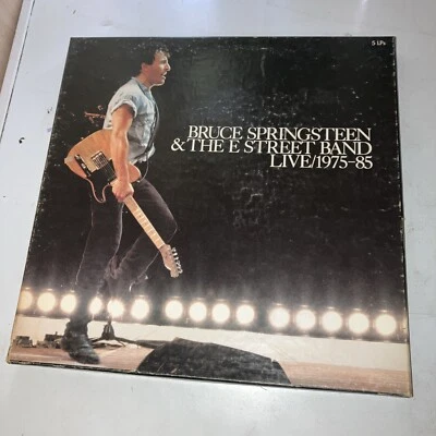 BRUCE SPRINGSTEEN Live 1975-85 Rare Vinyl 5x LP Record Box Set Mint Records - Image 1 of 4