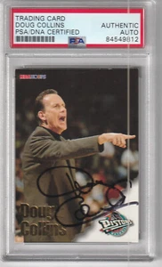Tarjeta autografiada Doug Collins Sky Box PSA/DNA HOF - Imagen 1 de 1