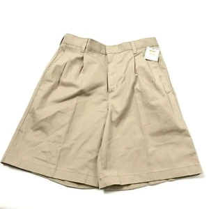 Simply The Best A+ G6 pantaloncino uomo misto cotone plissettato vita alta beige tg 30 nuovo con etichette - Foto 1 di 7