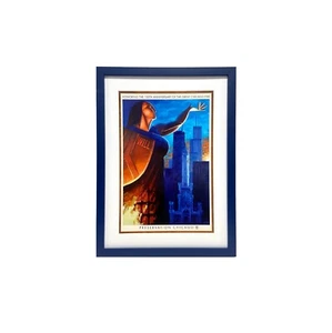 Framed Chicago Art - Preservation Chicago (The Great Chicago Fire ) - Picture 1 of 7