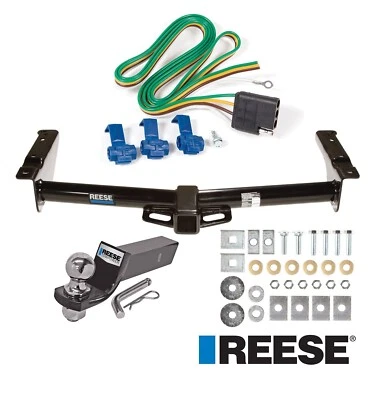 Enganche de remolque Reese para 75-91 03-07 Ford E100 E150 E250 E350 cableado bola de 2" Foto 1 de 4