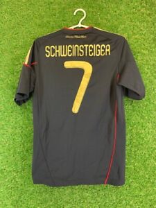 GERMANY TEAM SCHWEINSTEIGER 2010/2011 FOOTBALL SHIRT JERSEY AWAY ADIDAS SIZE S