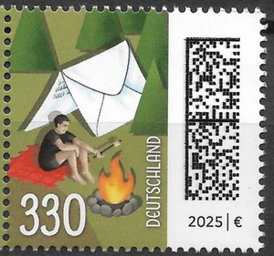 2025 Deutschland  Mi. 3892**MNH   Welt der Briefe " Briefzelt " - Bild 1 von 1