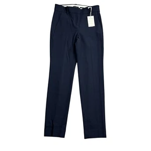 J.Crew Cameron Pants Womens 4 Baby Blue Stretch Slim Tapered Leg High Rise Ankle - Picture 1 of 10