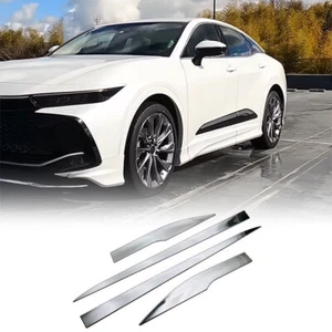 Outside Body Side Molding Chrome Trim Cover For Toyota Crown 2023 2024 2025 2026 - Foto 1 di 10