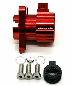 NEW Ducati Clutch Slave Cylinder Hydraulic Billet Anodized 30mm RED Monster - Picture 1 of 10