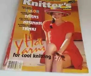RARE - Knitter's Magazine - Number 43 Summer 1996 Hot Yarns For Cool Knitting - Imagen 1 de 1