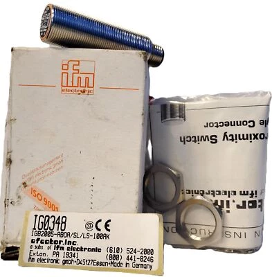 IFM Efector IG0348 Inductive Proximity Sensor - Image 1 of 4