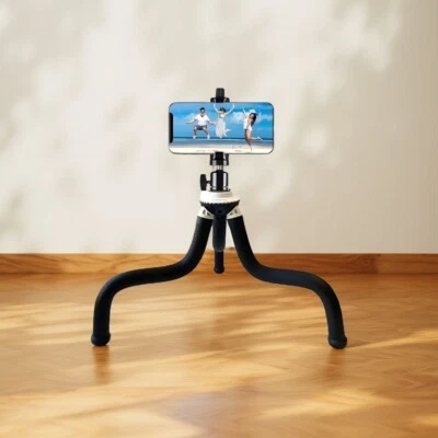 Fugetek FT426 Universal Flexible Phone Tripod Adjustable Camera Stand Holder NIB - Image 1 of 3