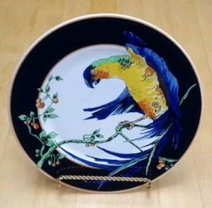 Very RARE 1929 O.P.CO. Syracuse China J-5 Old Ivory Birds Plate #6 - Picture 1 of 19
