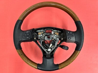 04-06 Lexus RX330 Leder Holz Lenkung Rad Schwarz Reise Equipped Gebraucht - Bild 1 von 4