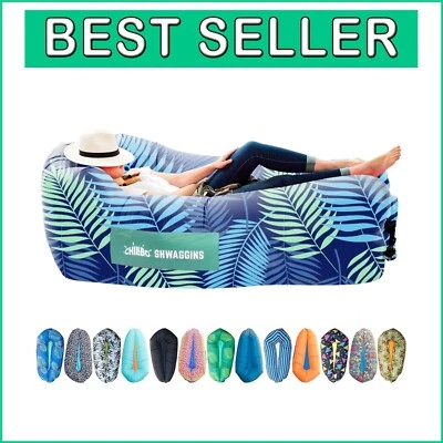 Durable 3-Person Inflatable Lounger - Perfect for Beach & Music Festivals - Image 1 of 4