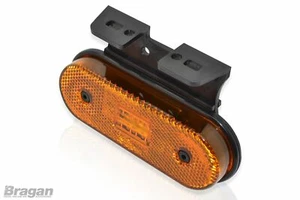 12/24v Amber LED Marker Light Lamp Trailer Truck Van 4x4 Pickup Car Bike Boat - Picture 1 of 6