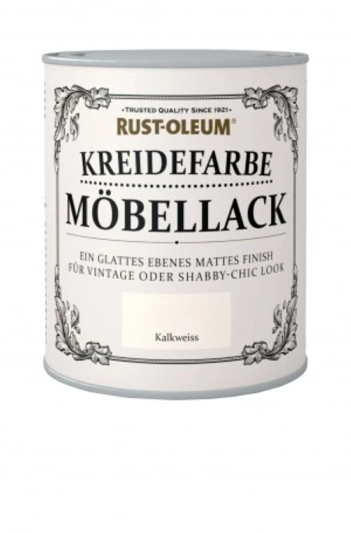 Rust-Oleum Kreidefarbe Chabby Chic 16 Farben Kalk WEISS