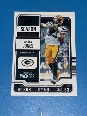 Aaron Jones 2023 Panini Contenders Season Ticket #36 - Image 1 of 2