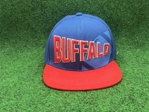 Six Flags Darien Lake Snapback Buffalo Fußballmütze Kappe blau, rote Scheine Tribute - Bild 1 von 7