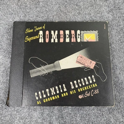 78 RPM Show Tunes of Sigmund Romberg Al Goodman and his Orchestra 4 record set - Image 1 of 4