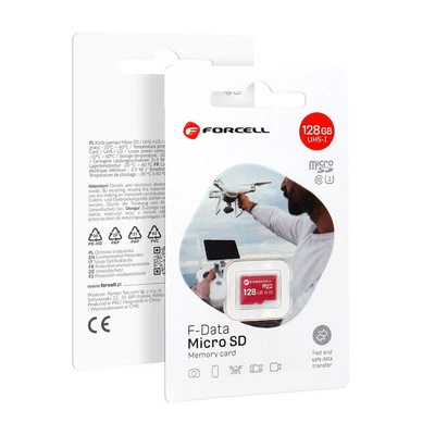 Forcell Memory Card F-data Microsd Hc 128 Gb Cl 10 Per Huawei Mediapad M5 Pro T2 - Immagine 1 di 4
