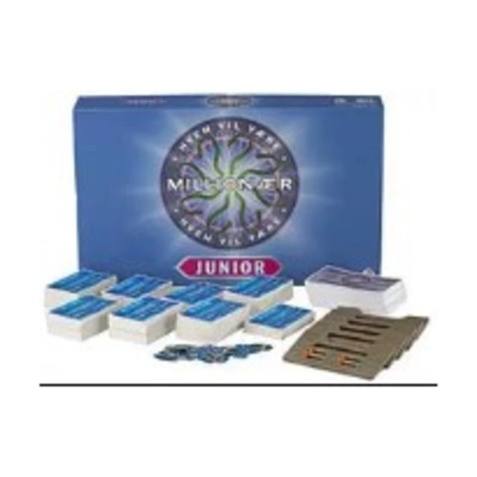 Pressman Boardgame Who Wants to be a Millionaire (Junior Ed) Box Fair/VG+ - Image 1 of 1