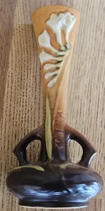 Roseville Mid Century Modern Fressia Pottery Vase USA 1957 - Bild 1 von 6