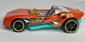 2014 HOT WHEELS CARBONIC CONVERTIBLE RED 1:64 DIECAST TOY CAR 2 5/8" ~GK - Picture 1 of 13