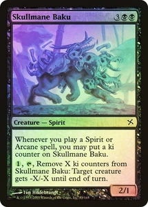 MTG FOIL Skullmane Baku  - Betrayers of Kamigawa #083 - Picture 1 of 1