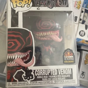 Funko POP Corrupted Venom #517 LA Comic Con exclusivo Marvel Venom abovedado - Imagen 1 de 8