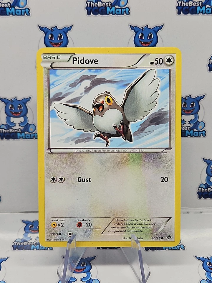 Pidove 80/98 - BW Emerging Powers - Pokemon LP - Image 1 of 2