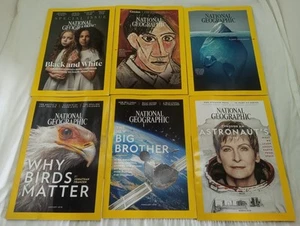 National Geographic Magazine Set With Slipcover Case Jan-June 2018 - Picture 1 of 10