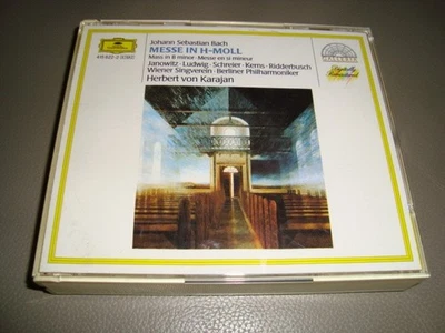 CD (2x) J. S. Bach Messe H-Moll Karajan Deutsche Grammophon - Bild 1 von 4