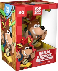 Youtooz Banjo Kazooie Vinyl Figure,4.5” Action Figure, Banjo The Bear Video Game - Picture 1 of 7