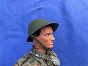 tommy gunn pedigree 1960S military helmet - Picture 1 of 6