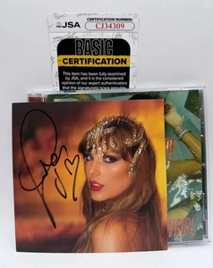 LANGE TRÄNEN Taylor Swift signiert Das Leben eines Showgirls CD JSA COA Foto 1 ❤️ - Bild 1 von 2