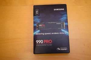 Samsung 990 PRO 2TB M.2 PCIe 4.0 NVMe Internal SSD MZ-V9P2T0 - only 385 hours! - Afbeelding 1 van 5