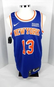 Camiseta deportiva para hombre 2019-20 New York Knicks Evan Fournier #13 Swingman Icon azul Nike 48 - Imagen 1 de 5