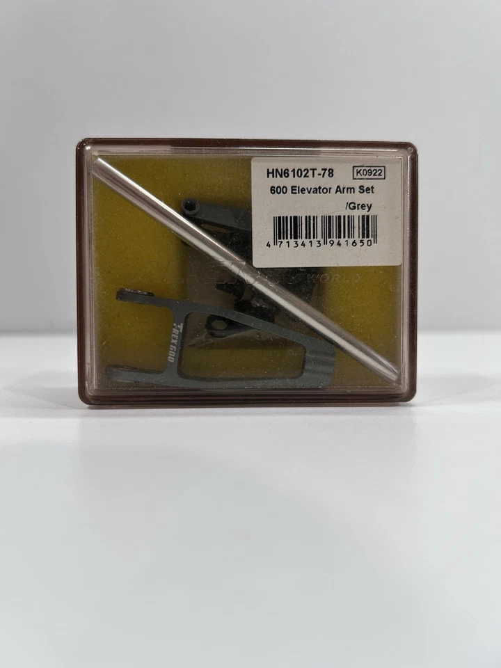 Align 600 Elevator Arm Set Grey New Factory Sealed RC Helicopter Part HN6102T-78 - Image 1 of 4