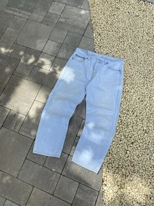 Jeans Levi's Denim 501 Vintage Hechos en EE. UU. Años 90 holgados azul claro grunge 38x30 - Imagen 1 de 11