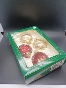 Adornos de Navidad de Krebs - FANTASÍA CON CORONAS Juego de 4 - Imagen 1 de 8