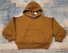 New Gap YZY Authentic Youth Double Layer Hoodie Sweatshirt - Brown - XS