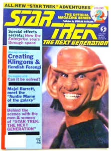 Star Trek The Next Generation Official Magazine Issue 2 January 1987 Starlog  - Bild 1 von 2