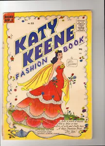 Katy Keene Fashion Book fumetto #22 (Archie, 1959) copertina Bill Woggon, G - Foto 1 di 2