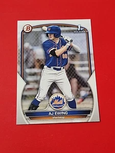 2023 Bowman Draft Paper Base BD-152 AJ Ewing - New York Mets - Bild 1 von 3