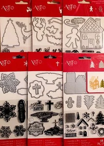 ART C - STAMP & CUT Lot to choose from - CHRISTMAS 2016 - Imagen 1 de 5